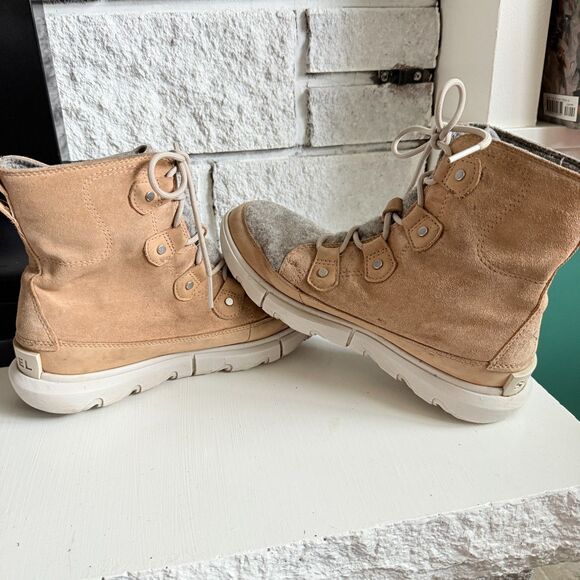 Sorel Women's Explorer II Joan Felt WP Winter Boot NL4460-253 Women's Size 8 - Picture 5 of 9